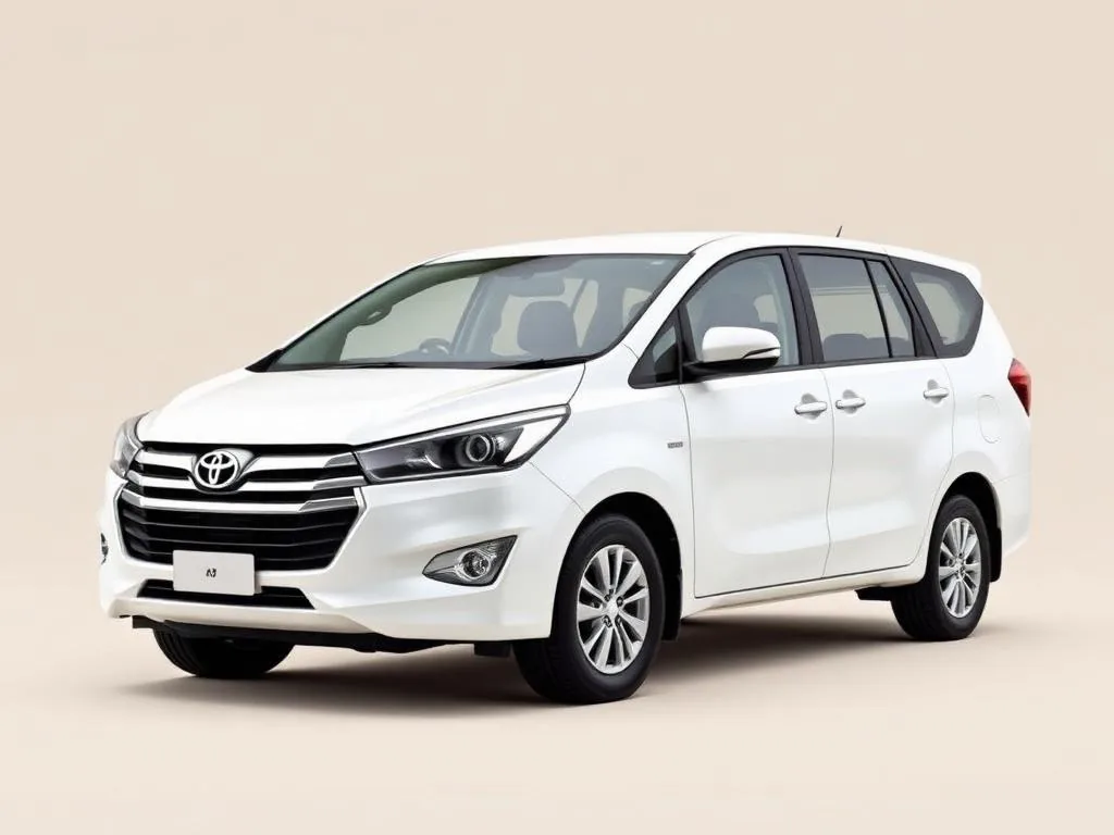 Innova taxi (7 Seater) available for hire with SSR Cabs
